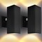 Luxrite Dusk to Dawn LED Outdoor Wall Light 10in up or Up and Down 3CCT 3000K-5000K 15/20/24W IP65 ETL, 2PK LR40345-2PK - alternate 1